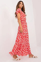 Sublevel flared fashionable summer daydress  Adomoo
